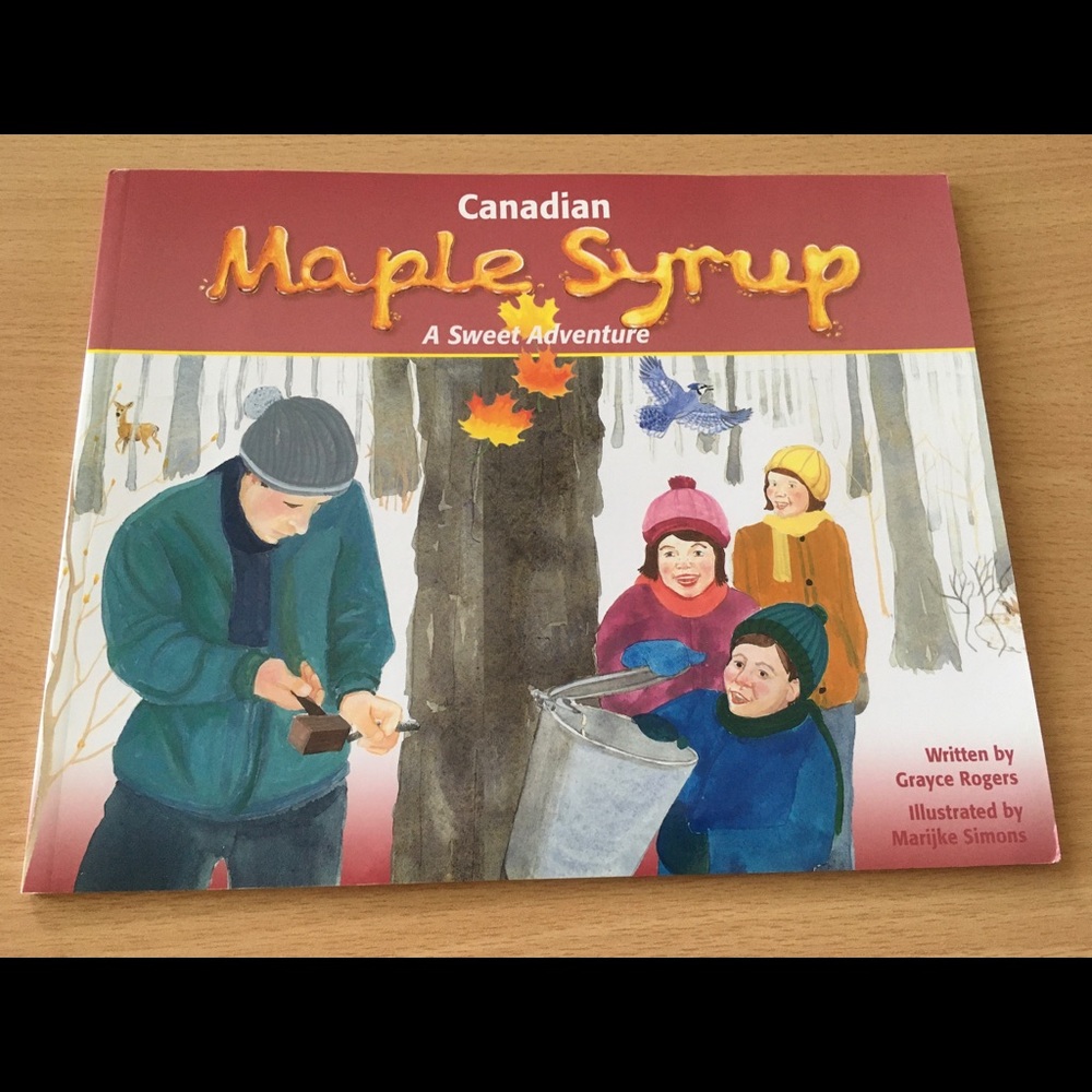 Canadian Maple Syrup book Educational souvenir WOW